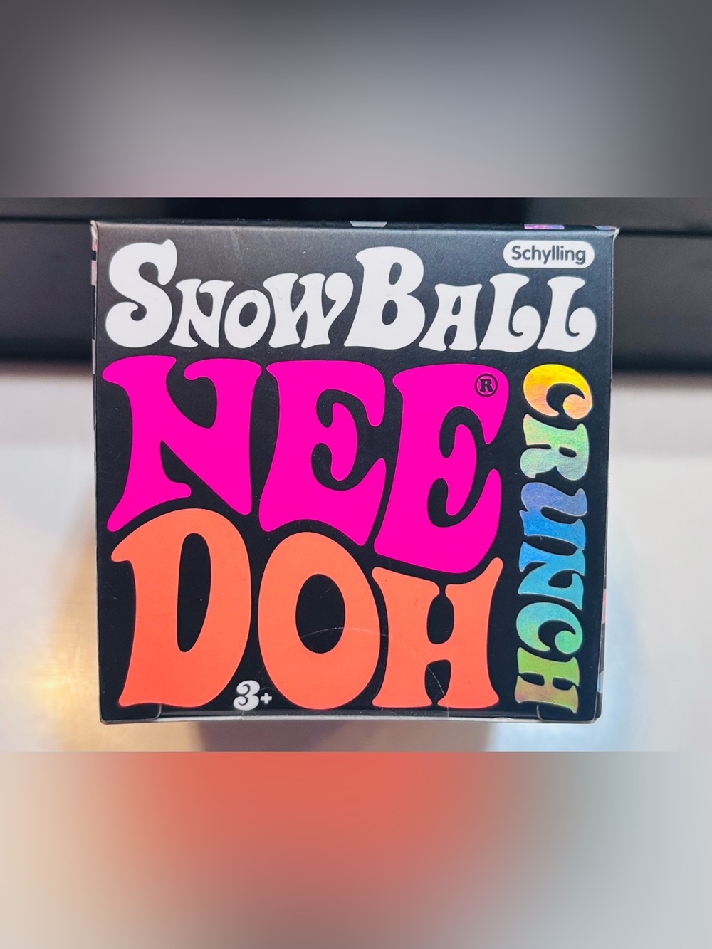 NeeDoh Snowball Crunch Fidget Toy